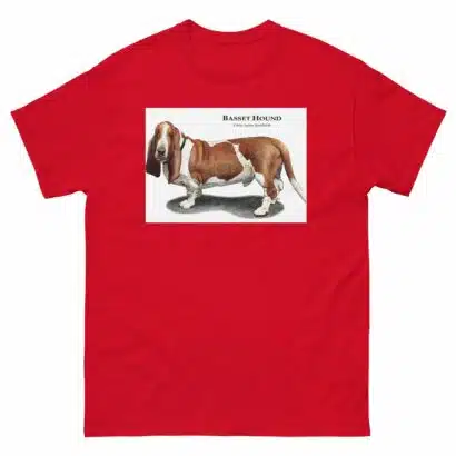 Basset Hound - Unisex classic tee - Image 4