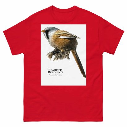 Bearded Reedling - Unisex classic tee - Image 4