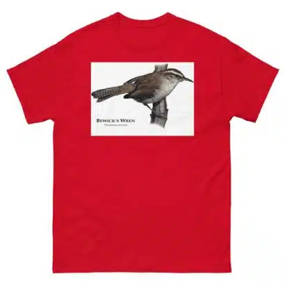 Bewick's Wren - Unisex classic tee - Image 4