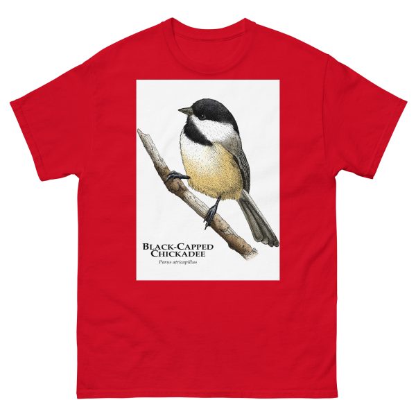 Black-Capped Chickadee - Unisex classic tee - Image 4