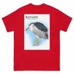 Black-Capped Night Heron - Unisex classic tee - Image 4