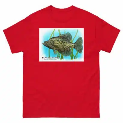 Black Crappie - Unisex classic tee - Image 4
