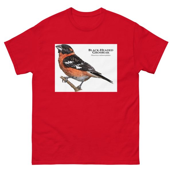 Black-Headed Grosbeak - Unisex classic tee - Image 4