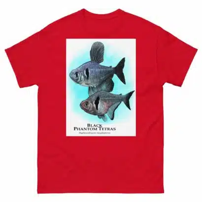 Black Phantom Tetras - Unisex classic tee - Image 4