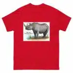 Black Rhinoceros - Unisex classic tee - Image 4