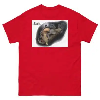 Black Seadevil - Unisex classic tee - Image 4