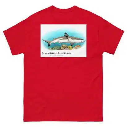 Black-Tipped Reef Shark - Unisex classic tee - Image 4