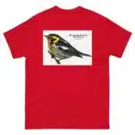 Blackburnian Warbler - Unisex classic tee - Image 4