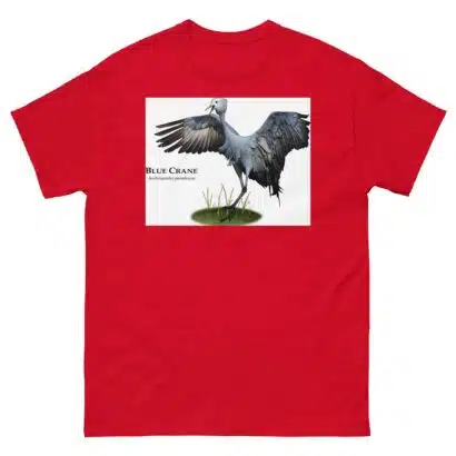 Blue Crane - Unisex classic tee - Image 4