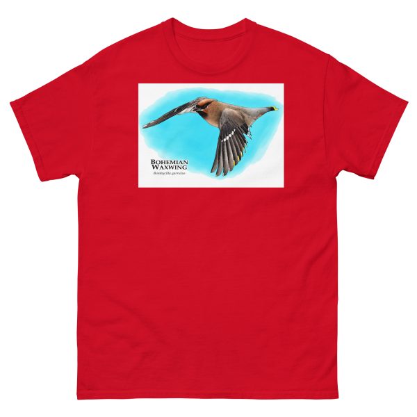 Bohemian Waxwing - Unisex classic tee - Image 4