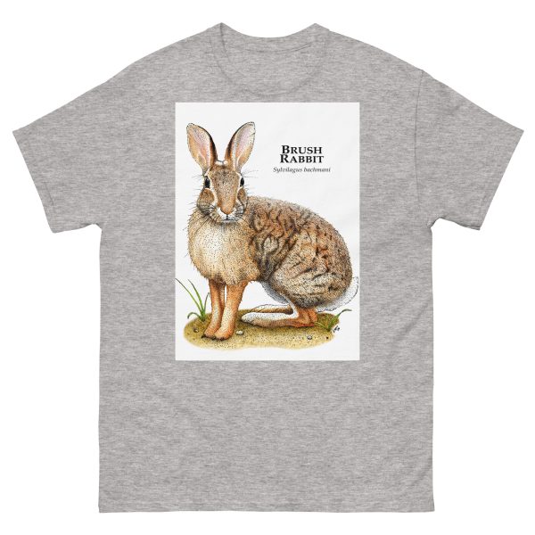 Brush Rabbit - Unisex classic tee - Image 16