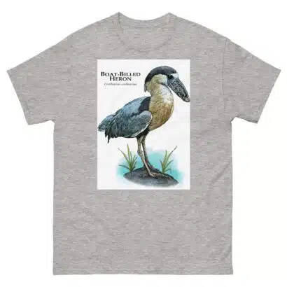 Boat-Billed Heron - Unisex classic tee - Image 16