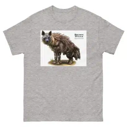 Brown Hyena - Unisex classic tee - Image 16