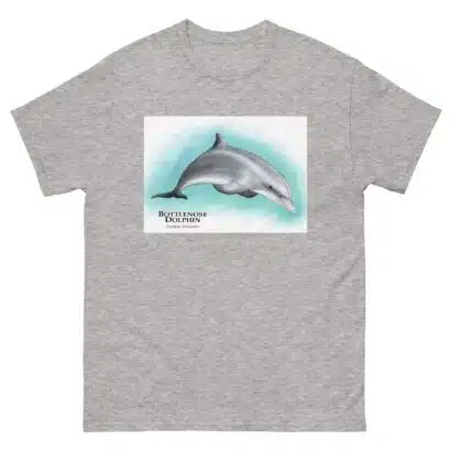 Bottlenose Dolphin - Unisex classic tee - Image 16