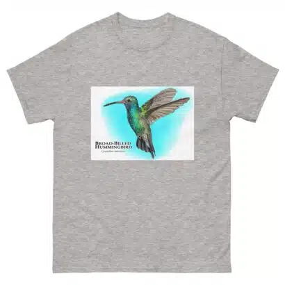 Broad-Billed Hummingbird - Unisex classic tee - Image 16