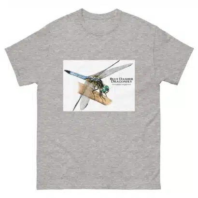 Blue-Dasher Dragonfly - Unisex classic tee - Image 16