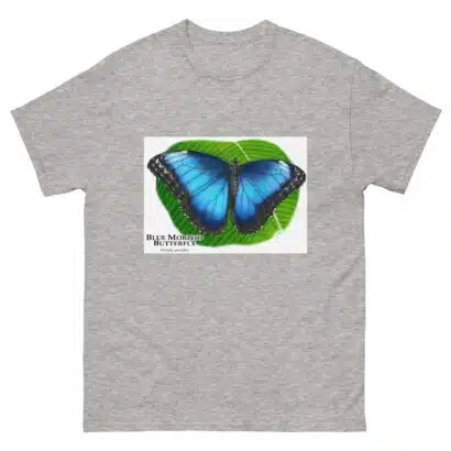 Blue Morpho Butterfly - Unisex classic tee - Image 16