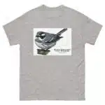 Black-Throated Gray Warbler - Unisex classic tee - Image 16
