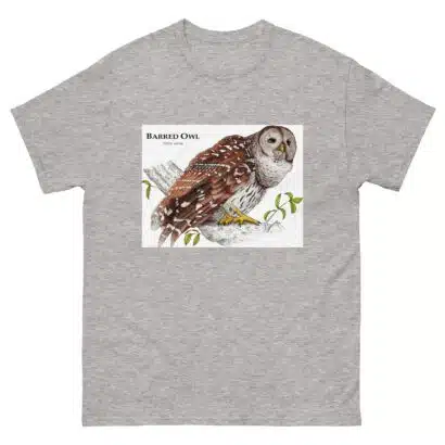Barred Owl - Unisex classic tee - Image 16