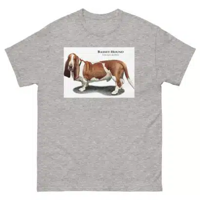 Basset Hound - Unisex classic tee - Image 16
