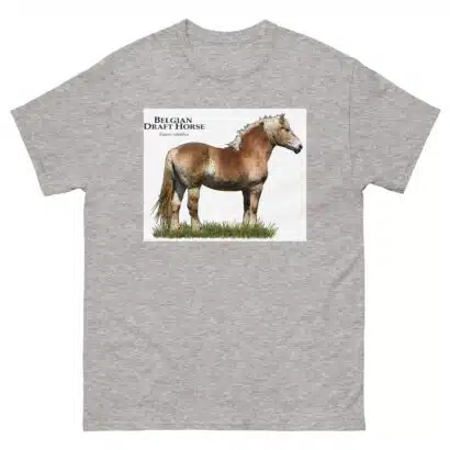 Belgian Draft Horse - Unisex classic tee - Image 16