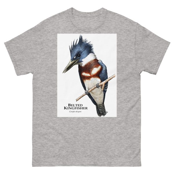 Belted Kingfisher - Unisex classic tee - Image 16