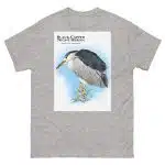 Black-Capped Night Heron - Unisex classic tee - Image 16