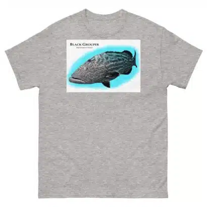 Black Grouper - Unisex classic tee - Image 16