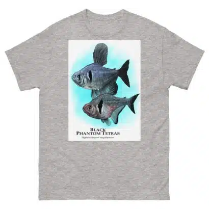 Black Phantom Tetras - Unisex classic tee - Image 16