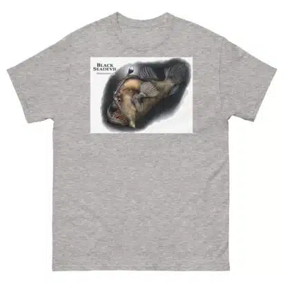 Black Seadevil - Unisex classic tee - Image 16
