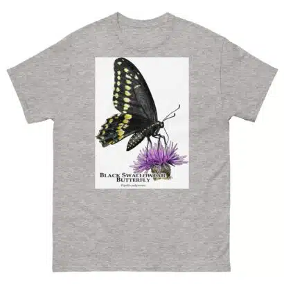 Black Swallowtail Butterfly - Unisex classic tee - Image 16