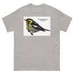 Blackburnian Warbler - Unisex classic tee - Image 16