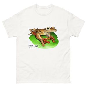 Borneo Red-Flying Frog (Rhacophorus borneensis) t-shirt