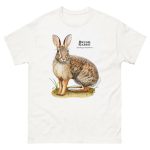 Brush Rabbit (Sylvilagus bachmani) t-shirt