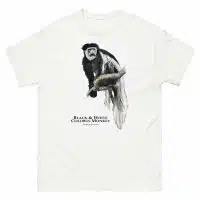 Black & White Colobus Monkey (Simia polycomos) t-shirt