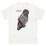 Brown Wood Owl (Strix leptogrammica) t-shirt