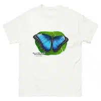 Blue Morpho Butterfly (Morpho menelaus) t-shirt