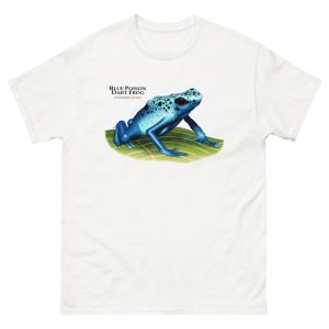 Blue Poison Dart Frog (Dendrobates tinctorius azureus) t-shirt