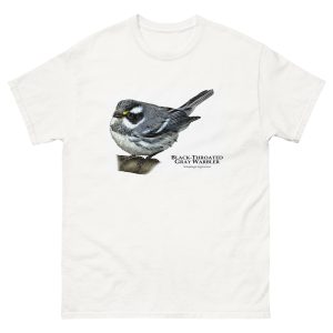 Black-Throated Gray Warbler (Setophaga nigrescens) t-shirt