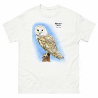 Barn Owl (Tyto alba) t-shirt