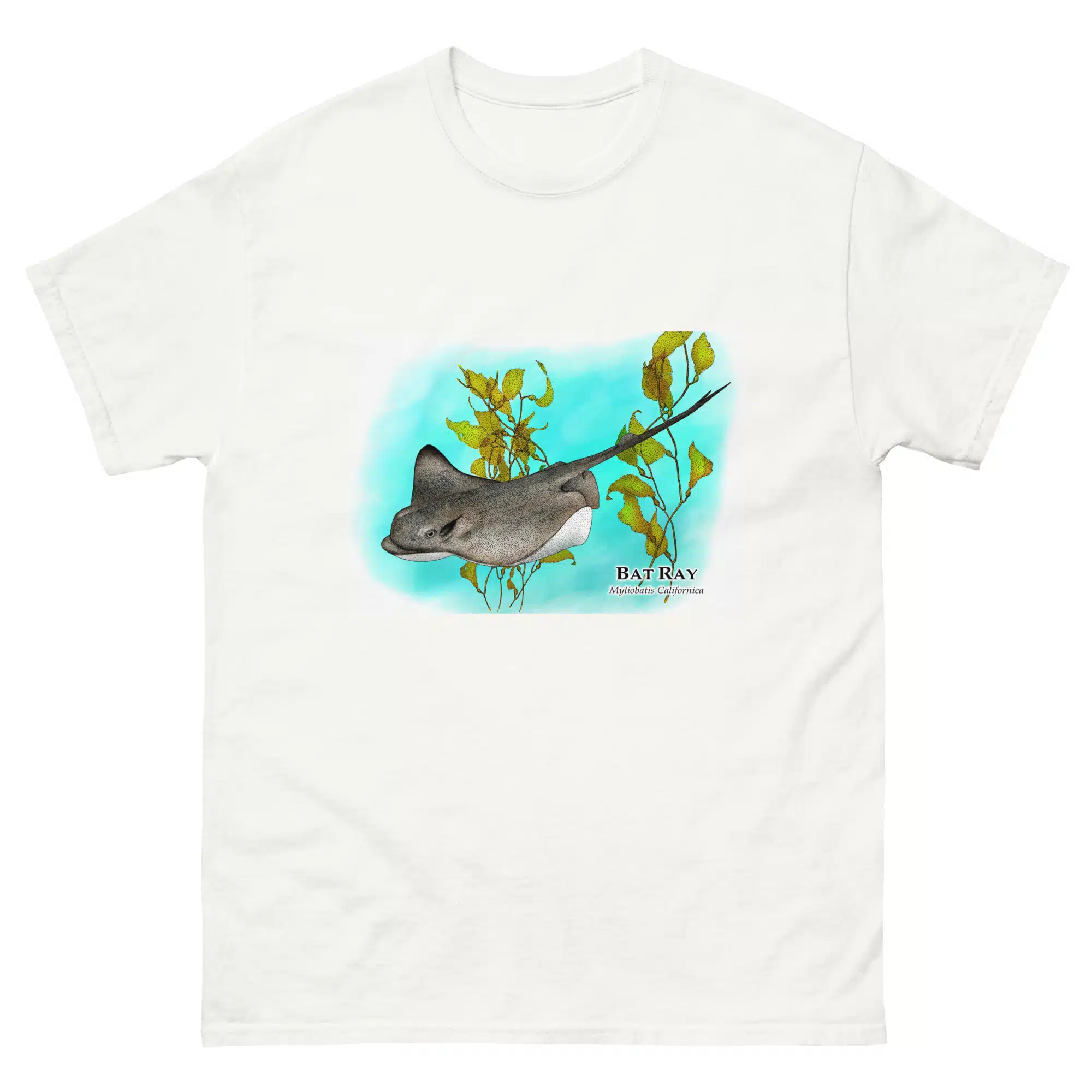 Bat Ray (Myliobatis californica) unisex-classic-tee Bat Ray (Myliobatis californica) t-shirt