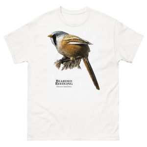 Bearded Reedling (Panurus biarmicus) t-shirt