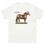 Belgian Draft Horse (Equus ferus caballus) t-shirt