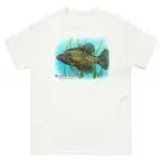 Black Crappie (Pomoxis nigromaculatus) t-shirt