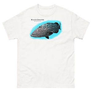 Black Grouper (Mycteroperca bonaci) t-shirt