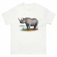 Black Rhinoceros (Diceros bicornis) t-shirt