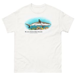 Black-Tipped Reef Shark (Carcharhinus melanopterus) t-shirt
