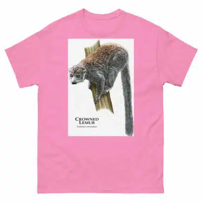 Crowned Lemur - Unisex classic tee - Image 12