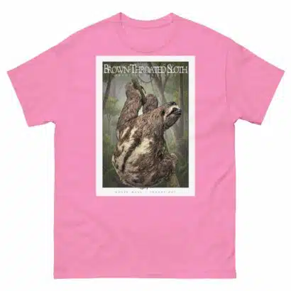Brown-Throated Sloth - Unisex classic tee - Image 8