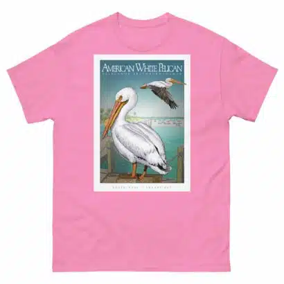 American White Pelican - Unisex classic tee - Image 8